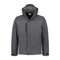 Heren Softshell Jas Santino STOCKHOLM Graphite